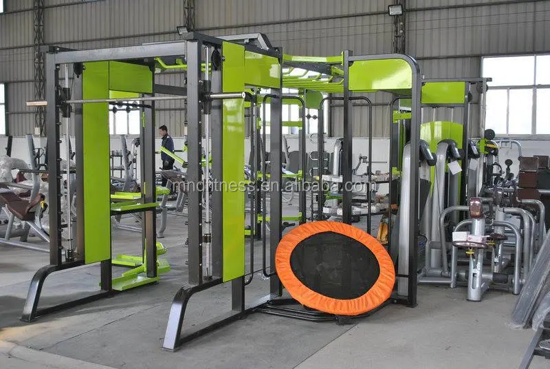 Save 20% 3mm Thick Flat Oval Tube Plate Loaded Sport Gym Equipment Synergy 360 (8 gates) with Whole Set of Accessories for Training