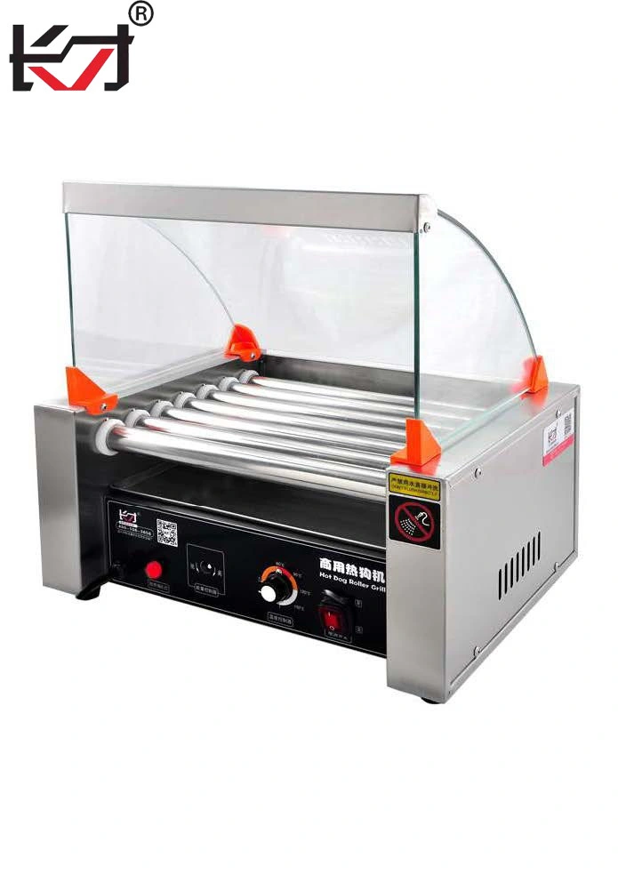 HD-11 bequem Store 11 Rollen Grill Würstchen Maker Herd Gewerbliche Catering-Ausrüstung Hot Dog Roller Grill Maschine