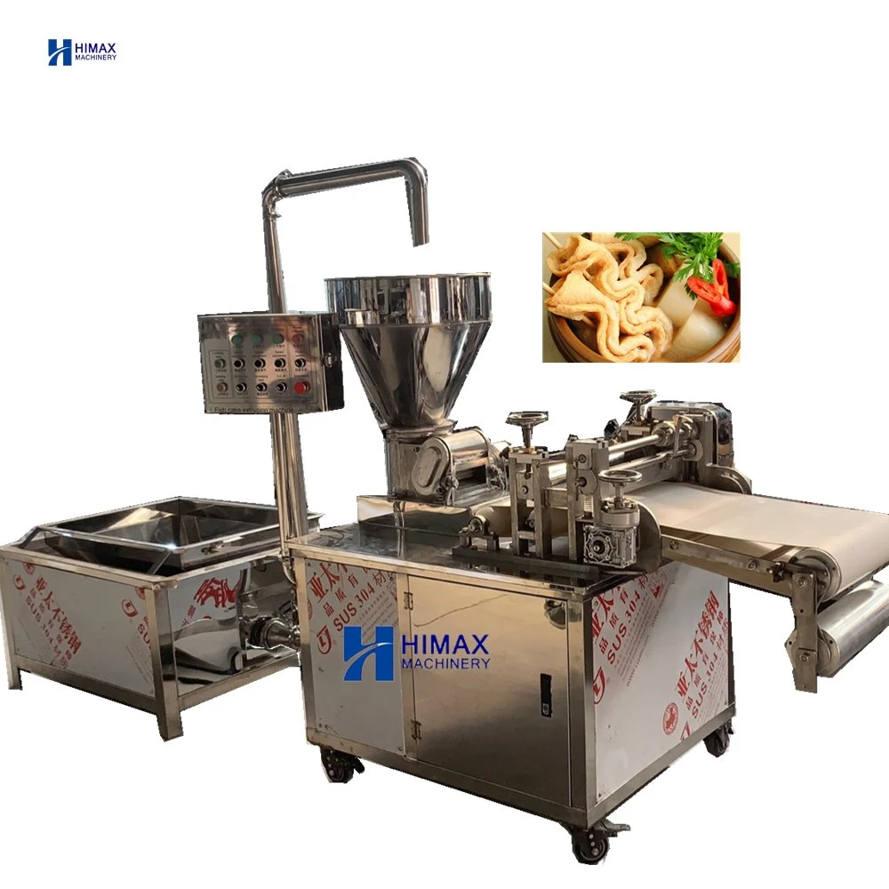 Hot Sale Korean Fish Cake Production Line Streat Food Odeng Machine for Sale