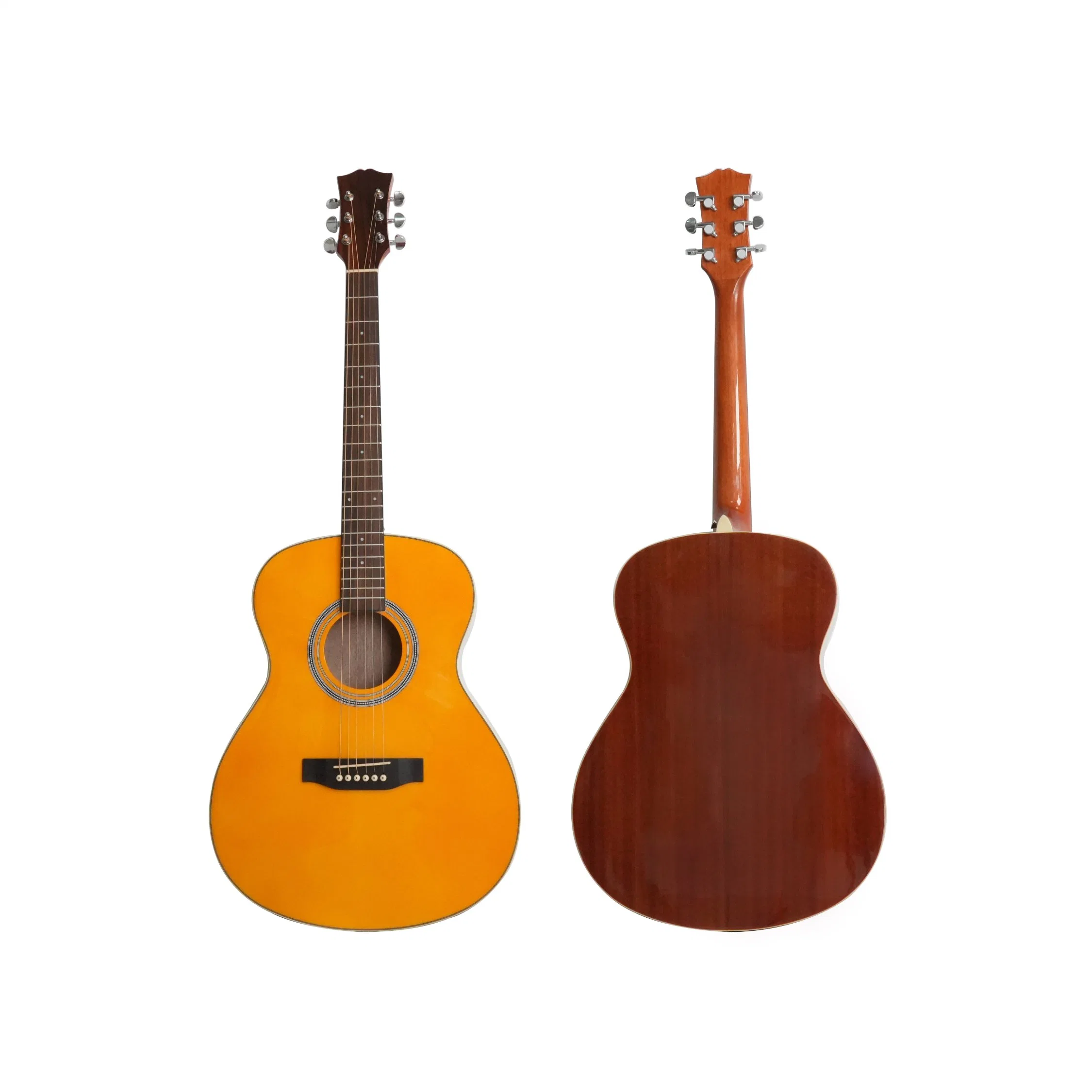 Hohe Qualität/hohe Kostenleistung akustische Gitarre Folk Gitarre Bürsten Fichte OEM ODM Custmized Gitarre Fa-330 Matt Malerei String Folk Gitarre Mahagoni Sapele