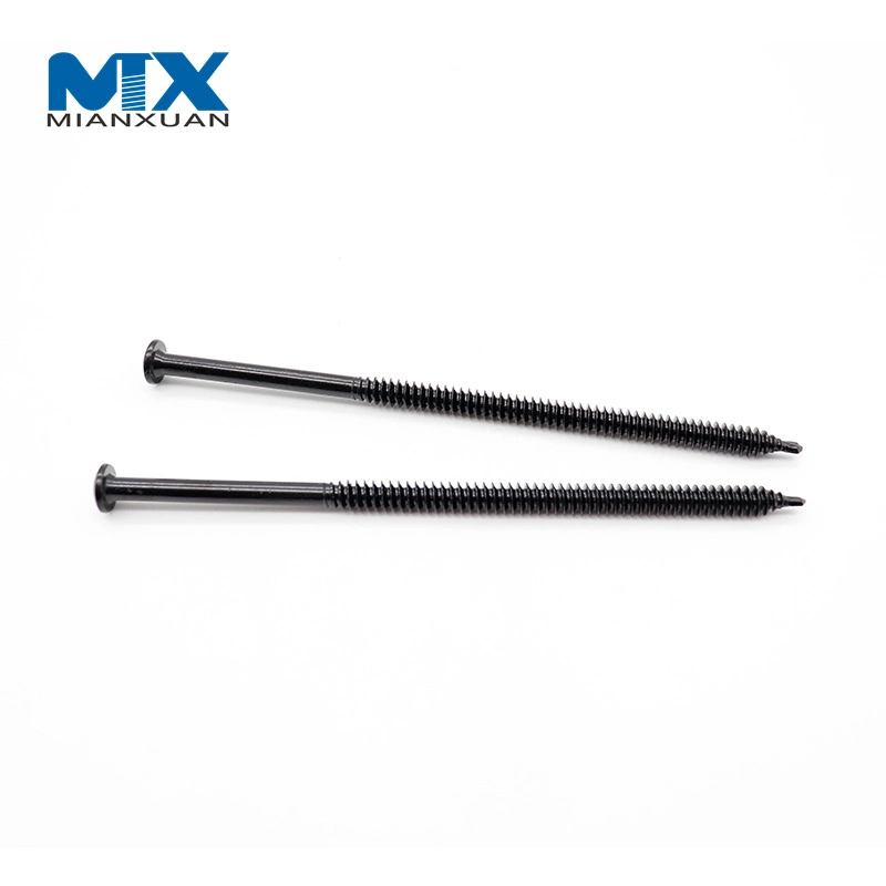 Black or Grey Phosphate Screw with Fine Coarse Thread