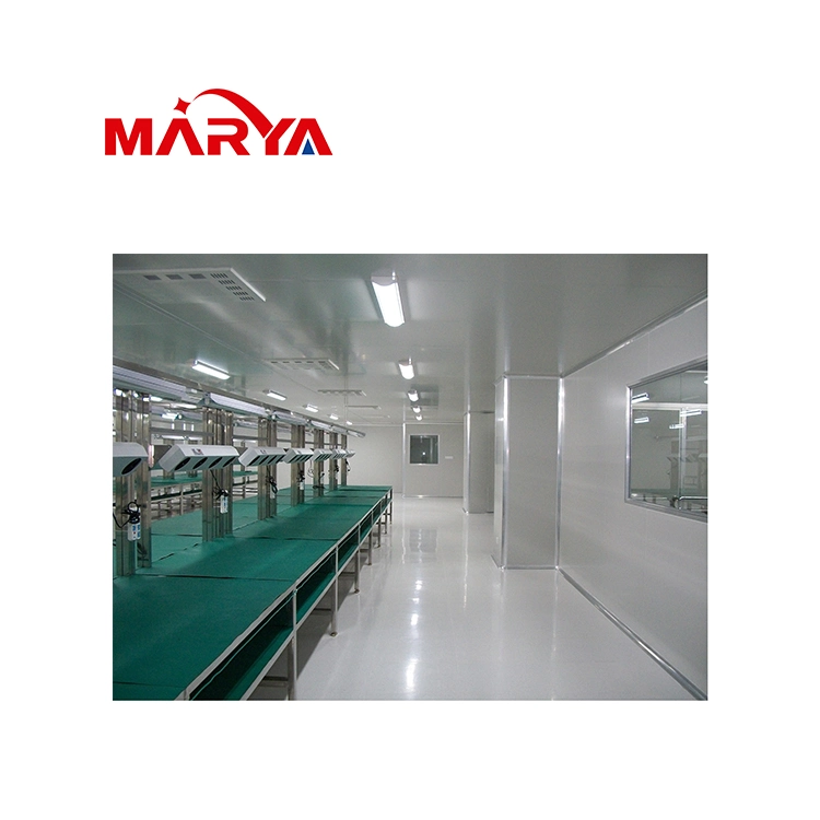Marya Sandwich Panel Ceiling Panel Air Conditioning System Class100 Cosmetic Modular Cleanroom