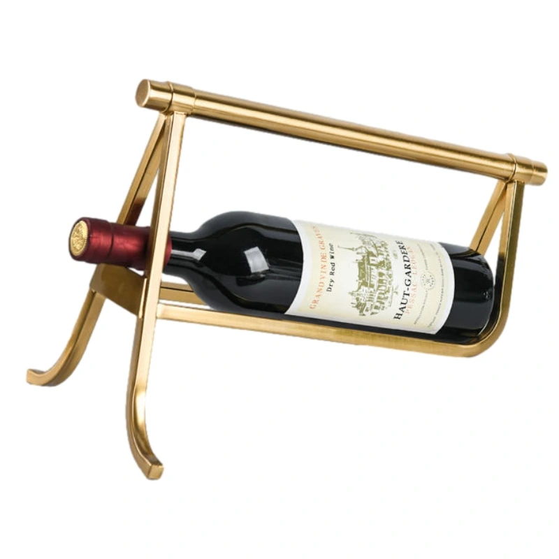 Minimalist Creative Wine Rack Decorations for Modern Dining