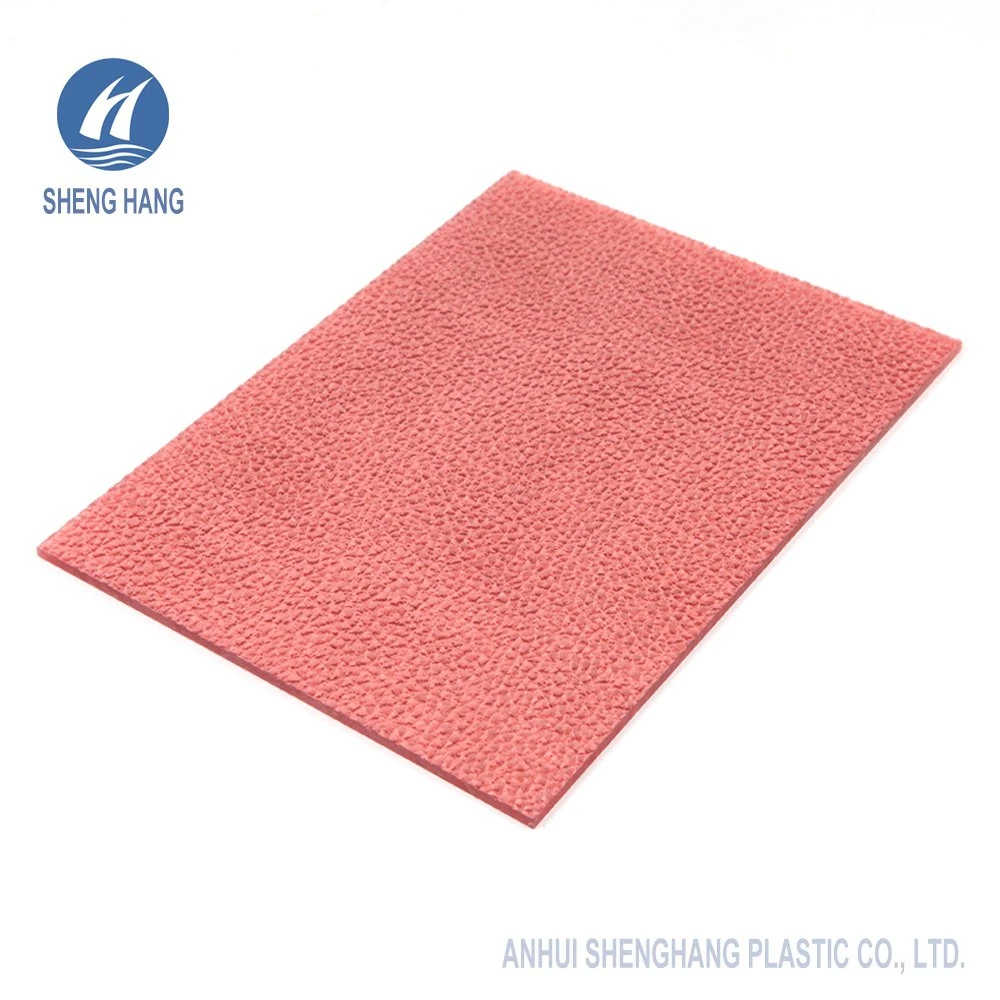 Pink Embossed Polycarbonate PC Solid Sheet for Decorations