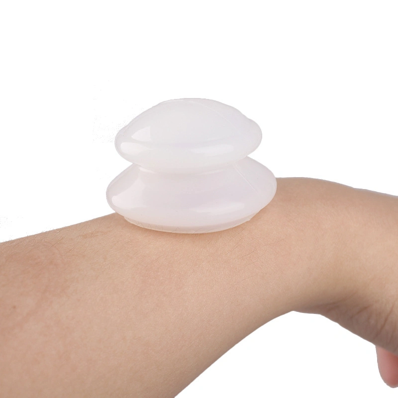 Chinese Medical Transparent Vacuum Suction Silicone Massage Cup 4 Cups