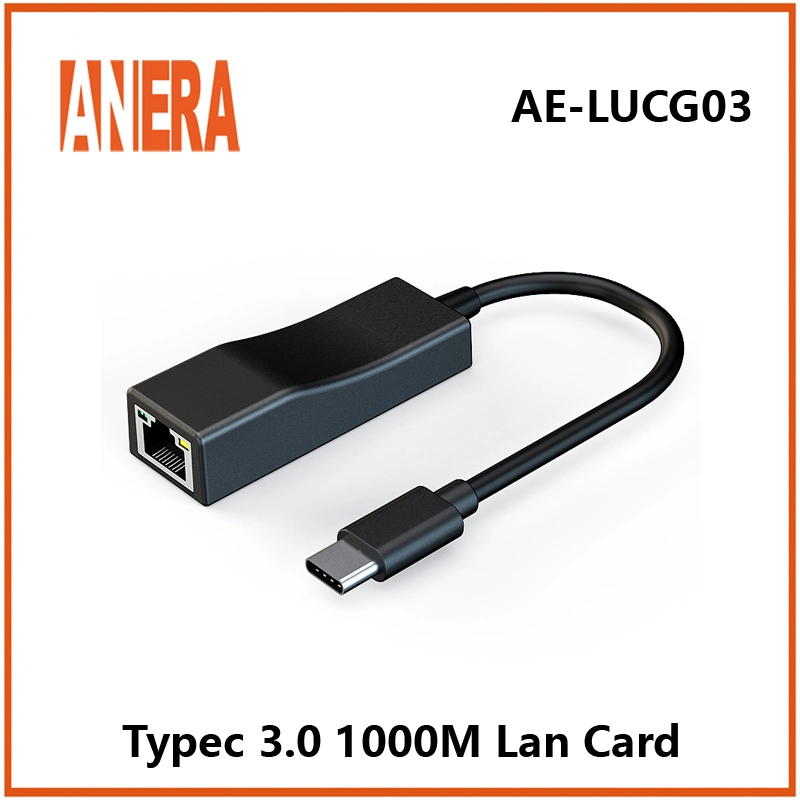 نمط جديد USB من النوع C 3.0 إلى شبكة RJ45 لمحول إيثرنت بطاقة LAN