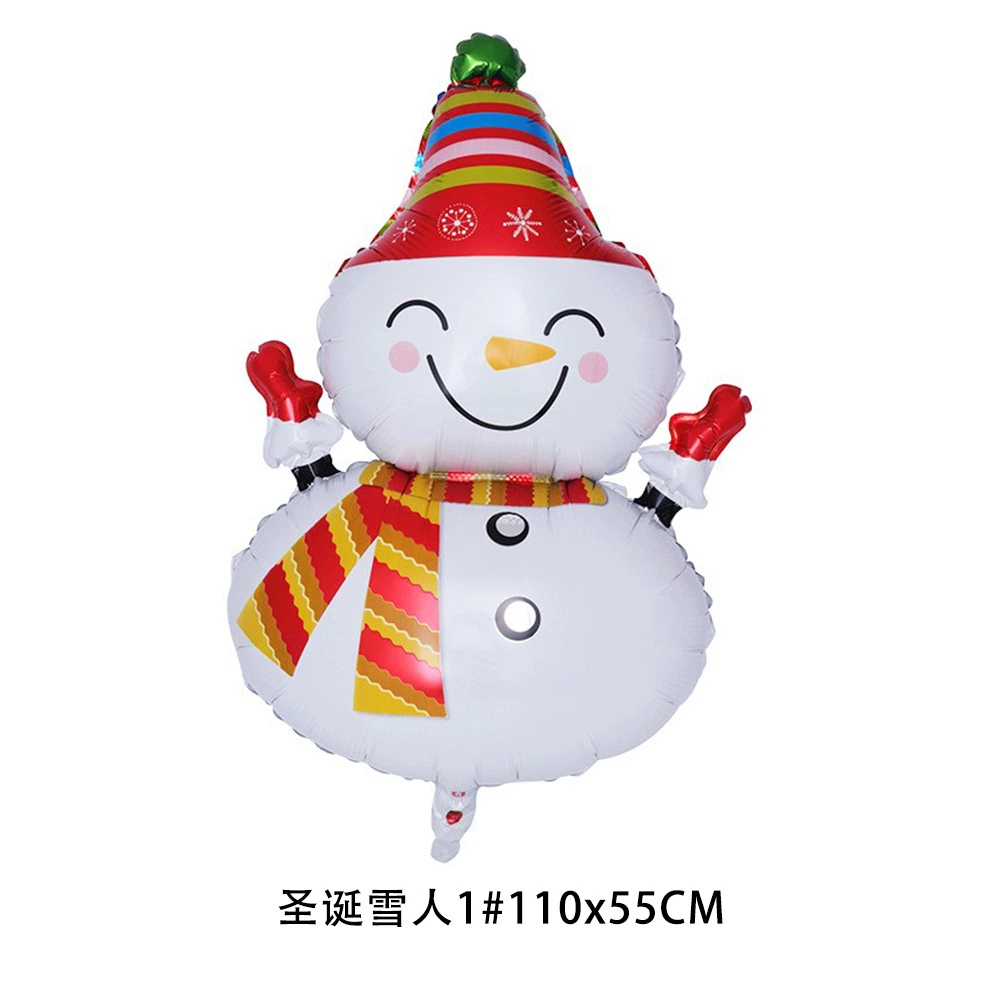 Christmas Balloon Party Decoration Balloon Wholesale/Supplier Christmas Balloon Christmas Tree Snowflake Aluminum Film Balloon