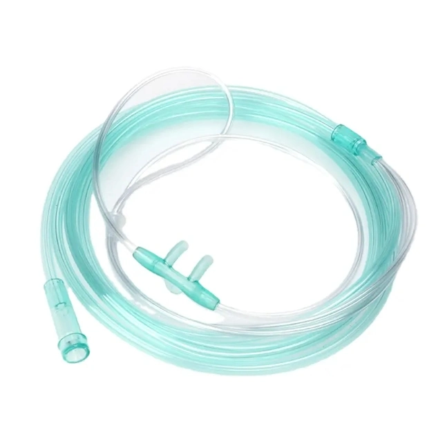 Tubo de oxigénio nasal Medical PVC Umidificar tubo de oxigénio nasal