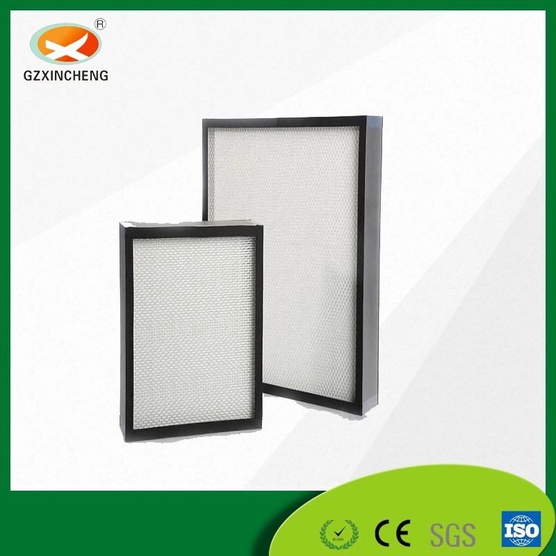 Mini-Pleat H13 Air Filter for Pharmaceutical Industry Terminal Filtration