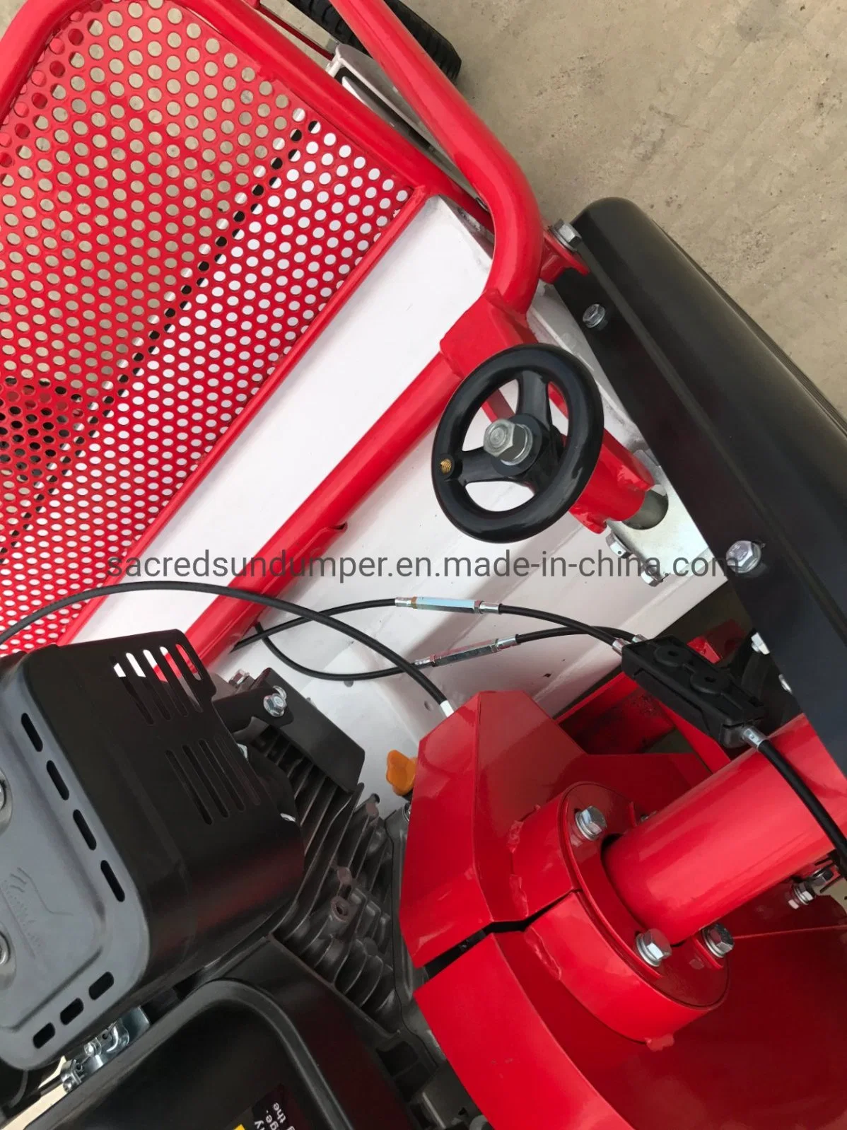 Gas Powered Push Lawn Mower Grass Trimmer Gasoline Rotary Mower