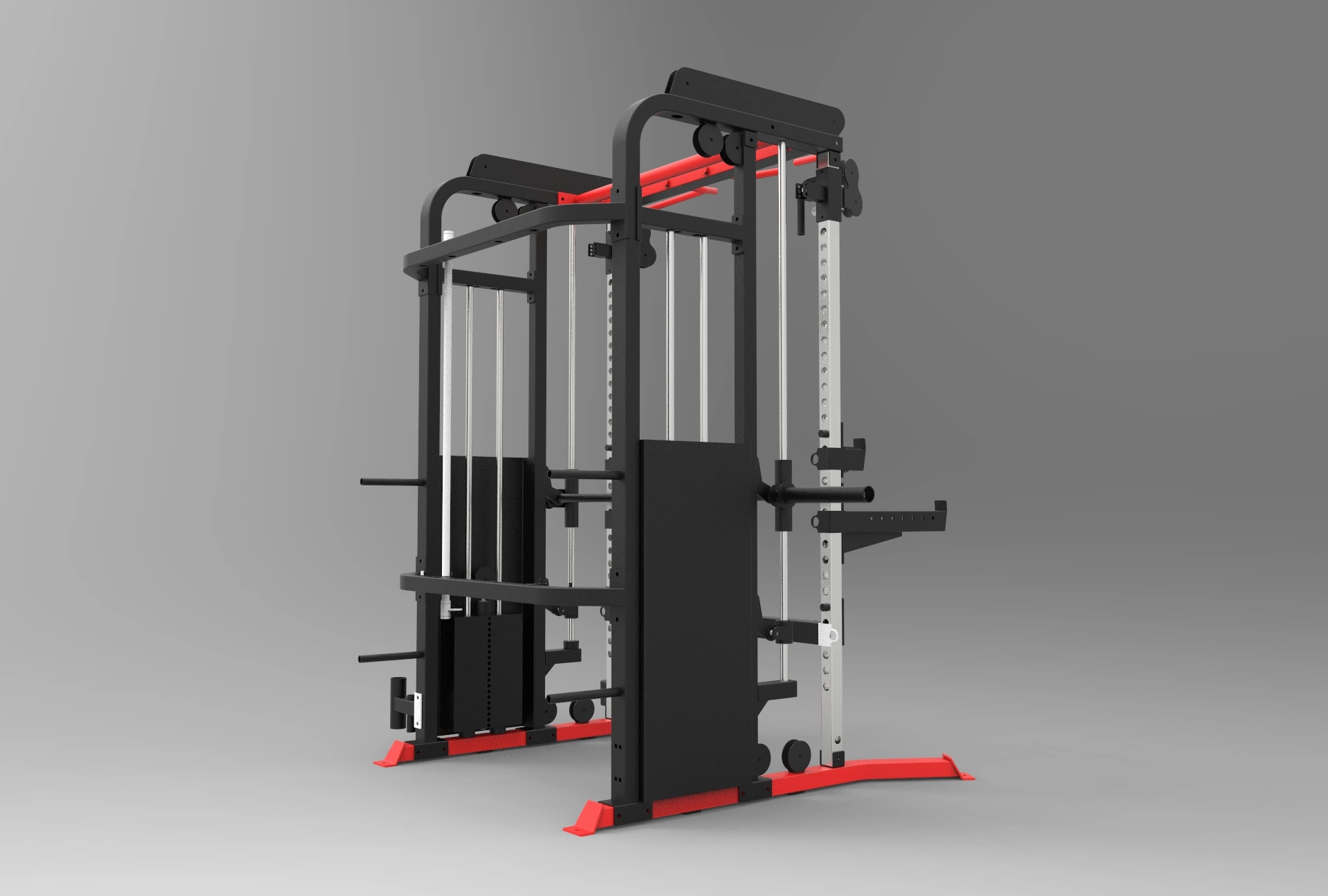 High quality/High cost performance Multifunctional Combination Fitness Power Rack Smith Machine