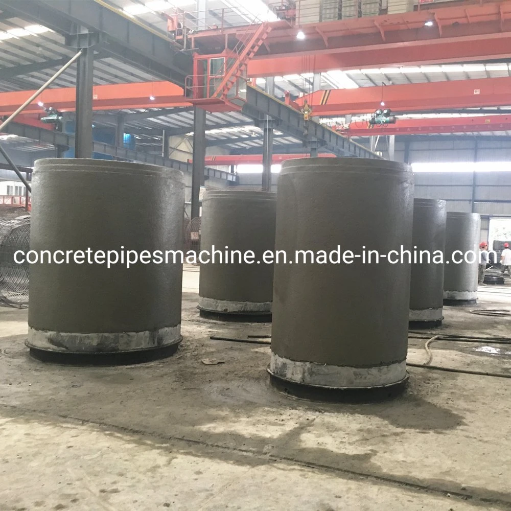 Core Vibration Rcp Reinforced Concrete Jacking Pipe Production Equipment