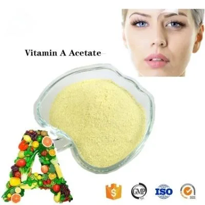 Chinese Factory Low Price Vitamin a Retinyl Acetate Powder CAS 127-47-9 325, 000iu Vitamin a Retinol Acetate Powder