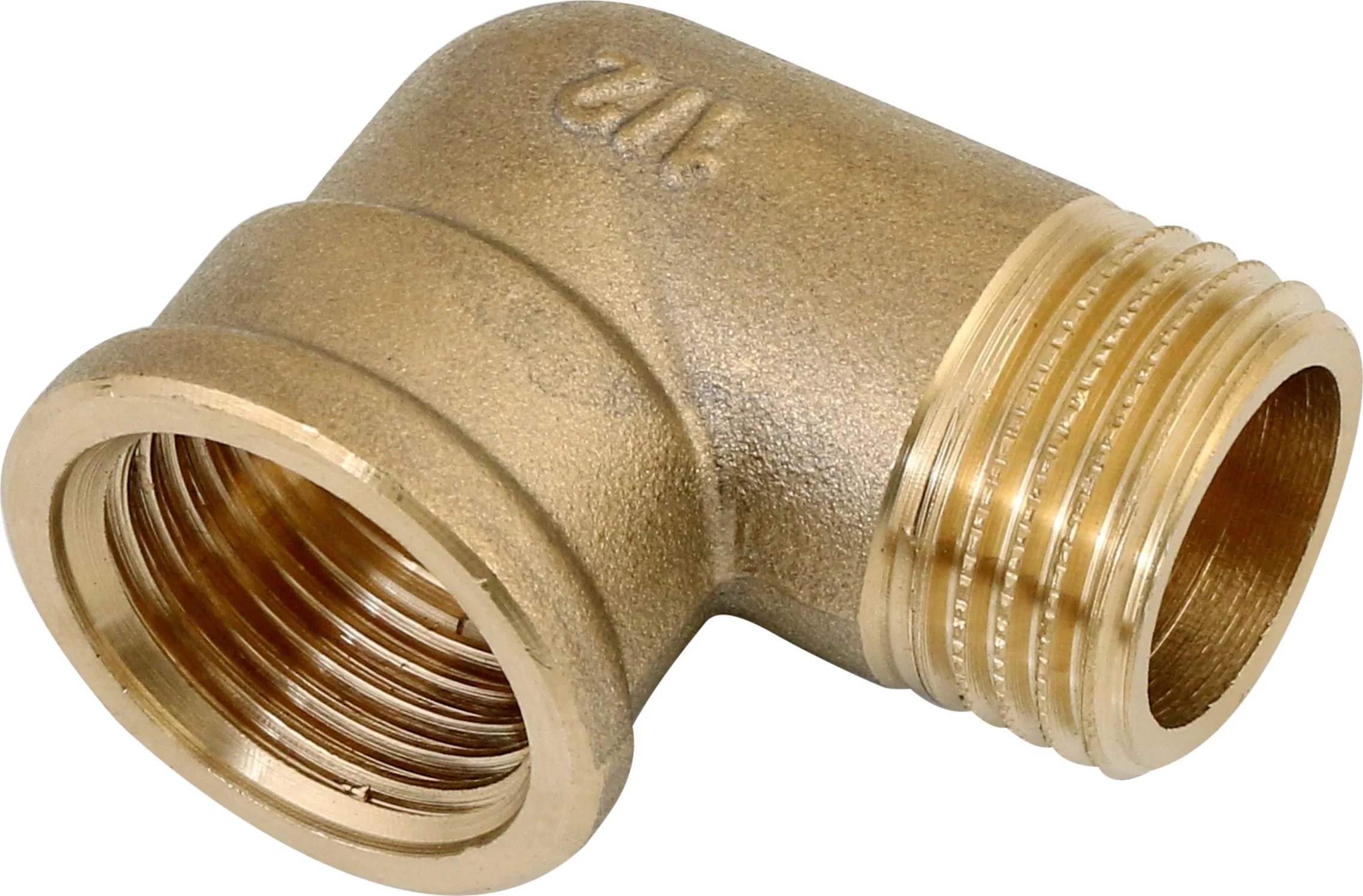 Brass Screw Fitting for Plumbing Extension Fitting M/M Thread