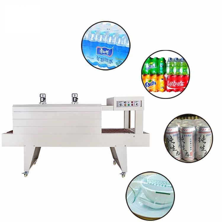 Durable PE Plastic Film Heat Shrink Packaging Machine for Juice Water