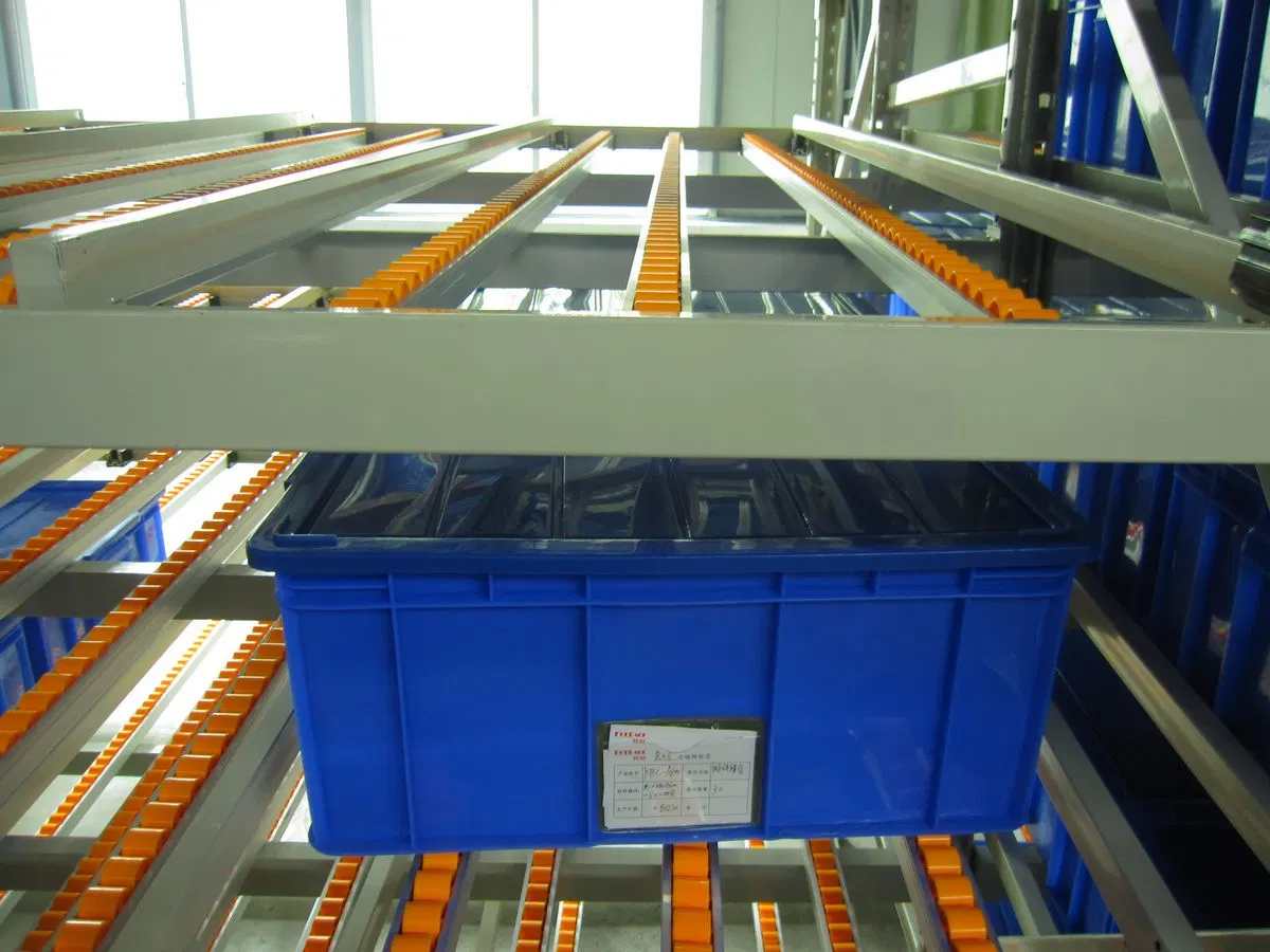 Warehouse Gravity Slide Shelving Rack
