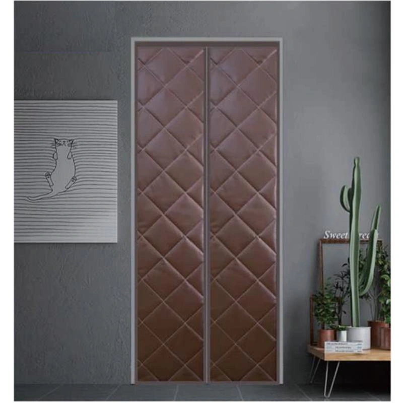 Free Sample Silk Cotton Padded Door Curtain