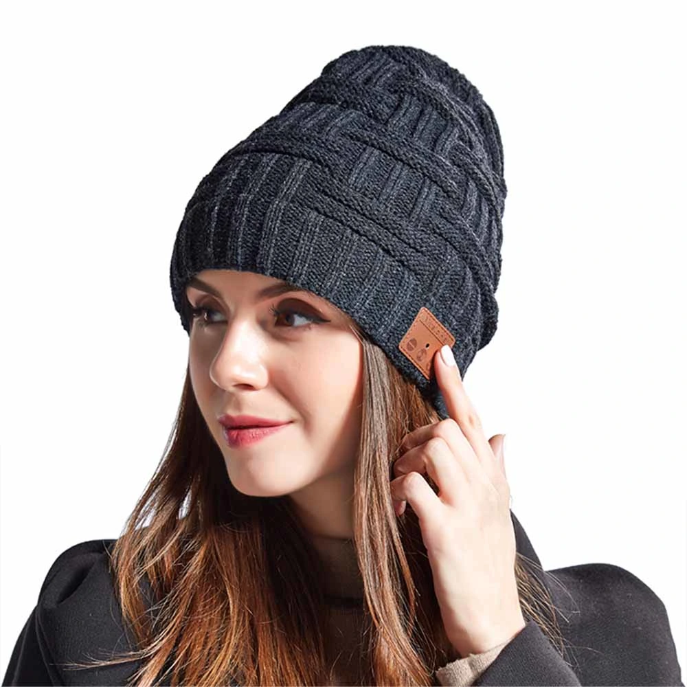 Cw-1 Großhandel Bluetooth Wireless Musical Strickmütze Mütze Winter Mütze