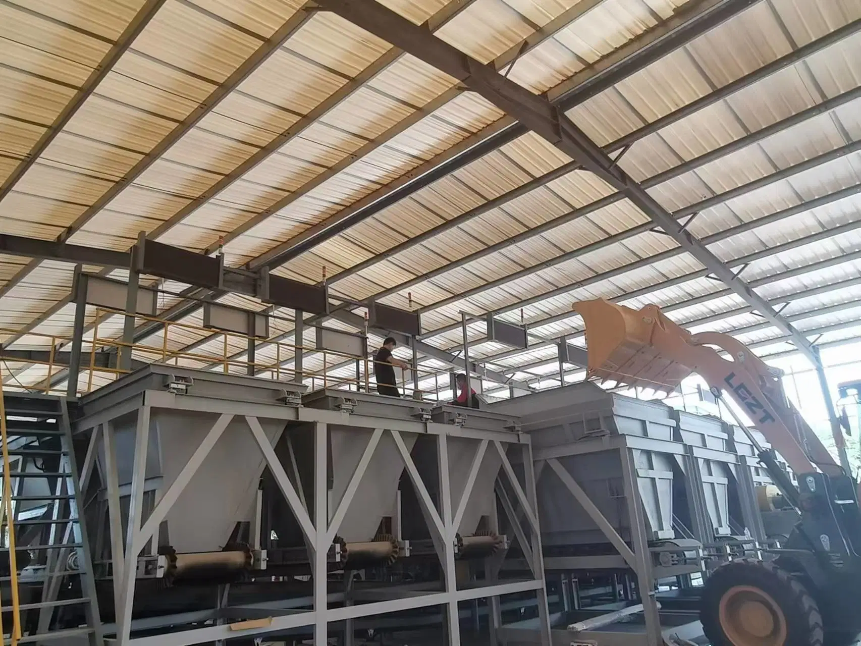 Heavy Duty Belt Weighing Hopper Feeder Use for Ceramics Tiles Plant