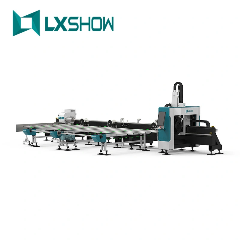 Lxshow CNC Optical Fiber Laser Cutting Machine for Sheet Metal Pipe Tube Steel Stainless Carbon