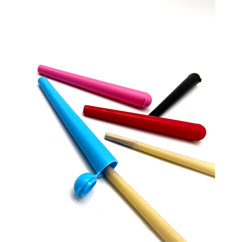 Tragbare farbige Rolling Kunststoff kleine Zigarette Papierrohr für Reisen