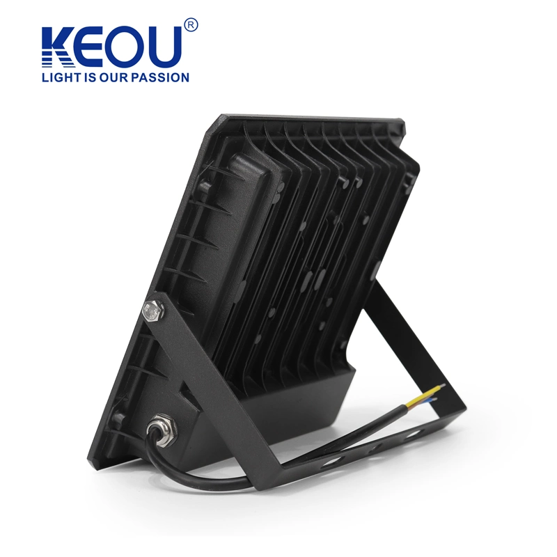 IP66 Outdoor Floodlight 50W Aluminum Windproof Lightning Protection Anti-Riot Flood Light