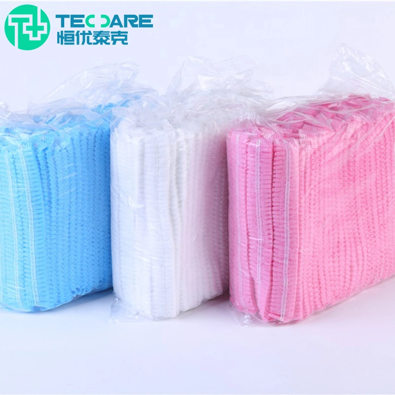 Factory Wholesale/Supplier Medical Supply Cheap Disposable Nurse Non-Woven Caps