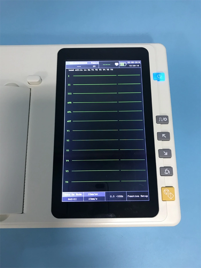 Fabricante de ECG de 3 canales Sol-7031 Electrocardiógrafo portátil máquina de ECG