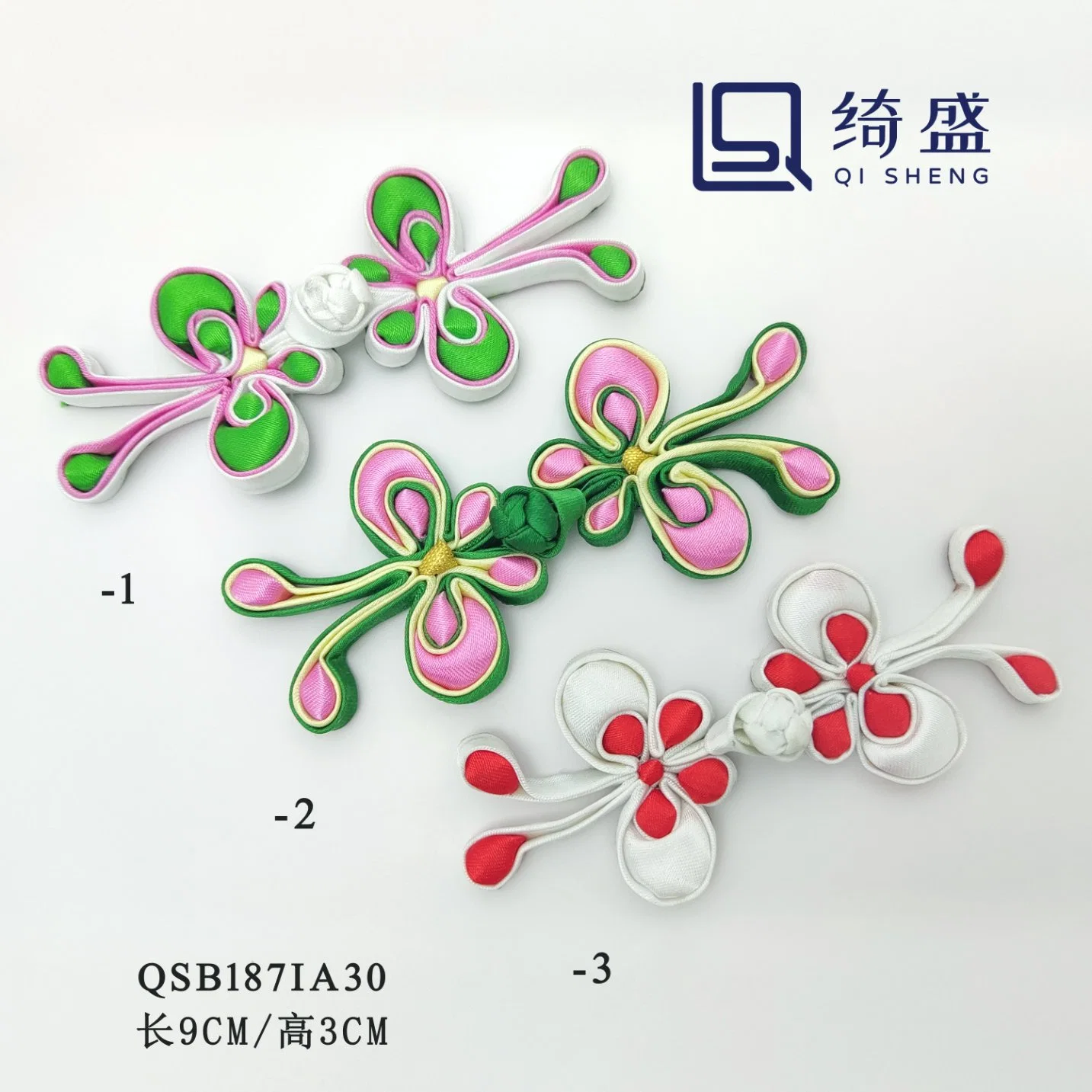 Nó de vestuário clássico chinês/Decoração do Cheongsam/ Cor pode ser personalizado Hand-Woven Corda Nó Chinês/ requintada arte artesanal do Botão