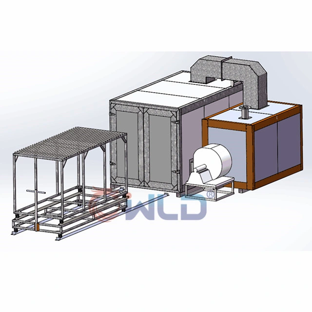 Revestimento de pulverização electrostática a pó as linhas de produção da linha de pintura