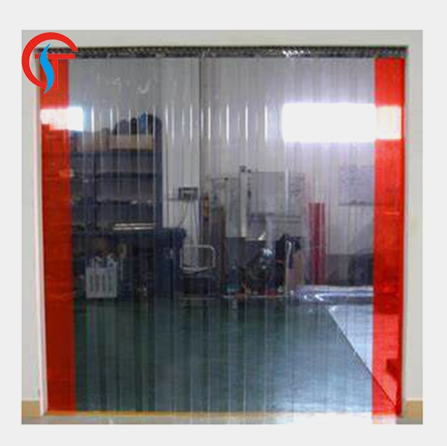 EU Standard High Transparent Clear Freezer PVC Strip Curtain