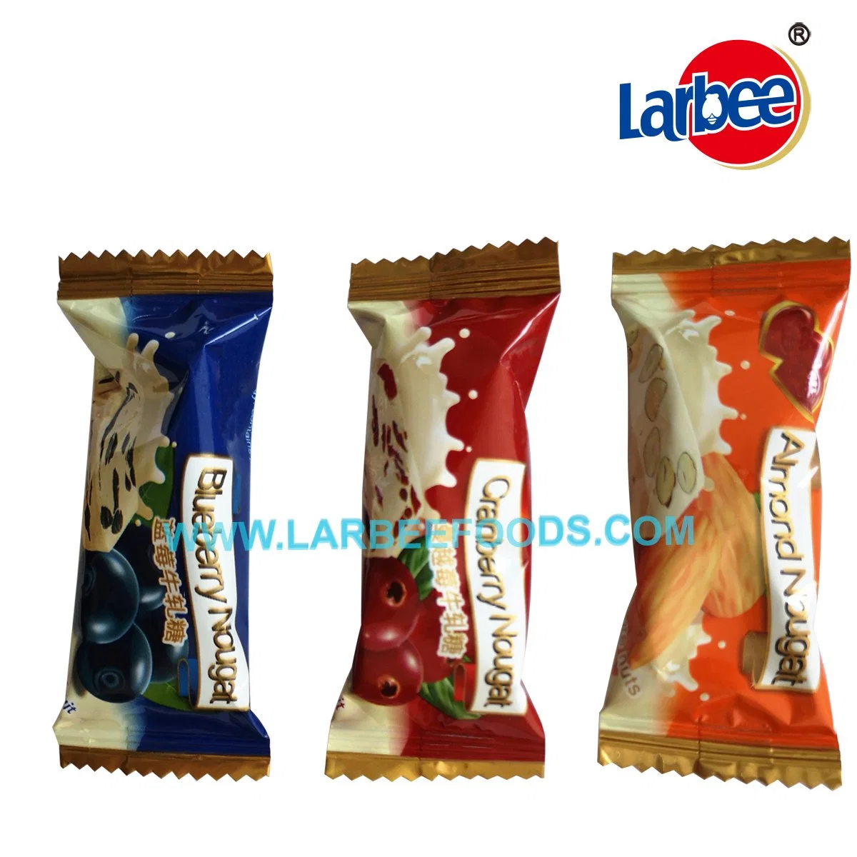 Confectionery Halal Candy Nougat From Larbee Factory