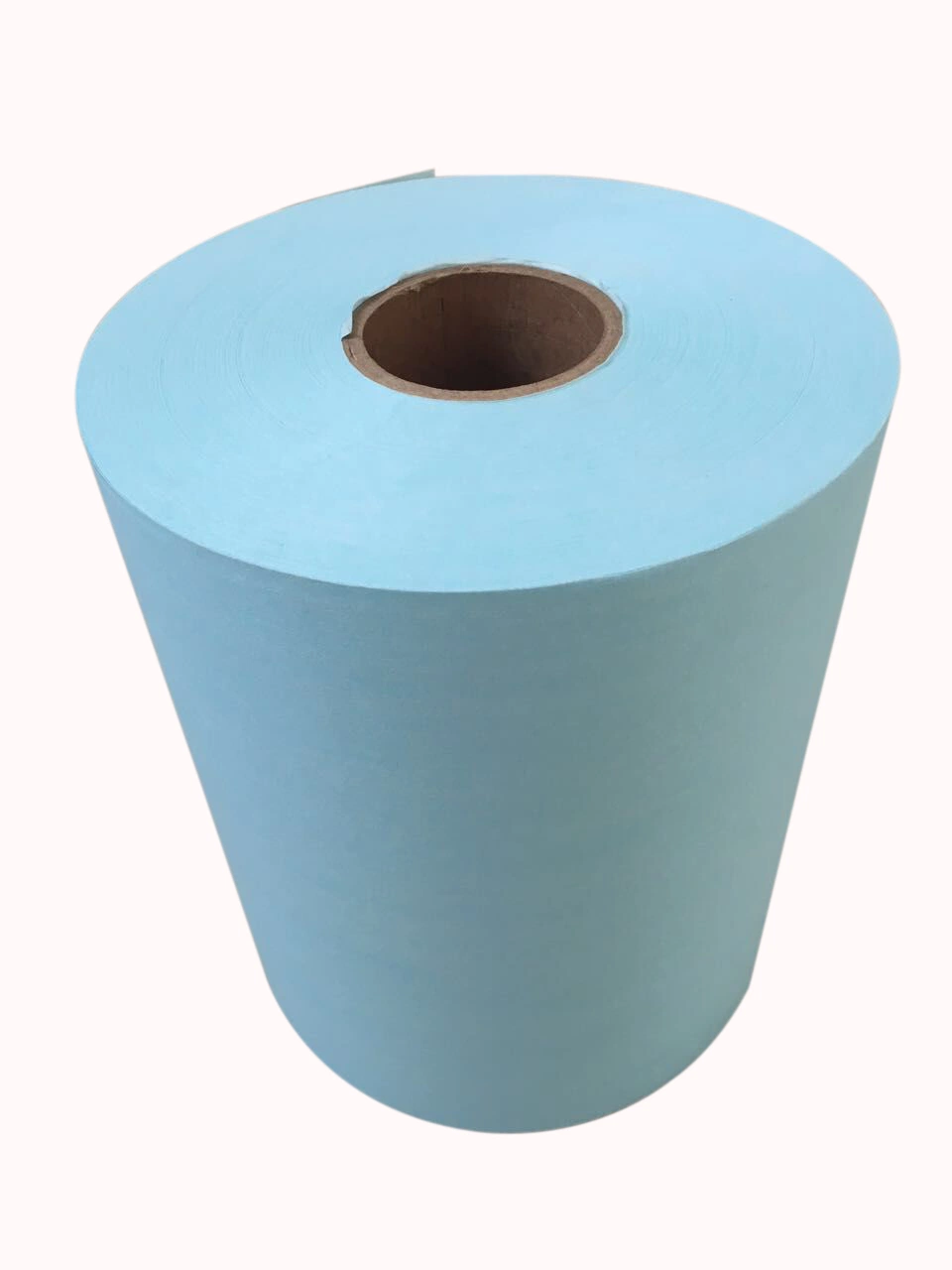 Blue Wood Pulp Laminated Spunlace Non-Woven Fabric Material for Industrial Cleaning