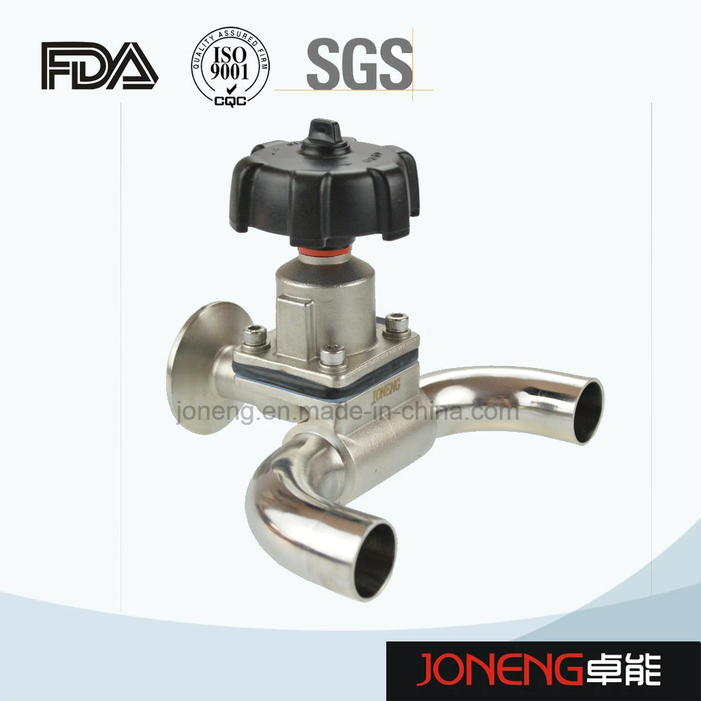 China Stainless Steel Sanitary Food Grade Diaphragm Valve (JN-DV1007)