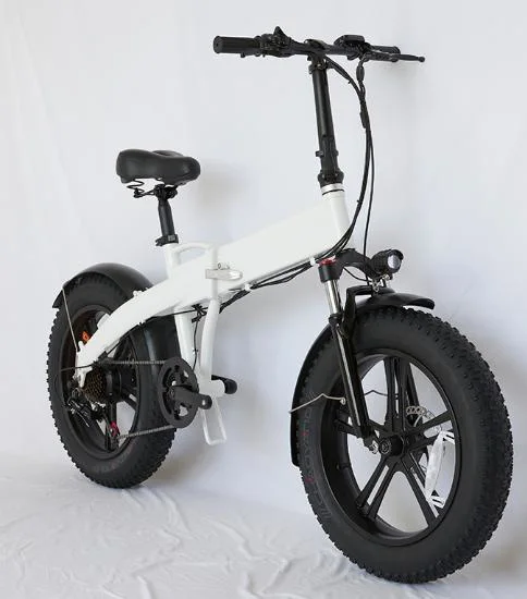 20inch Folding Fat Tire Electric Bike 48V 500W 750W Adult Electric Bicycle Factory China