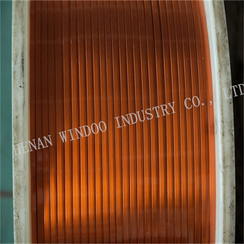 Single Layer Polyesterimide Yarm High Temperature Kapton Wrapped Copper Cable for Coil