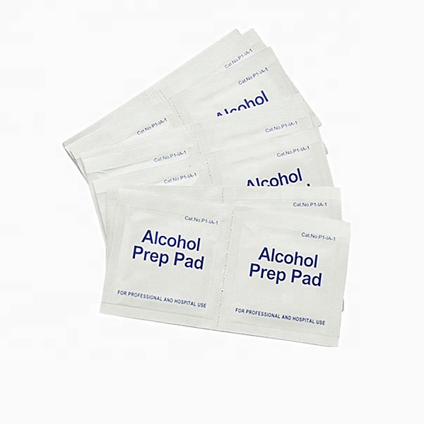 2 % de la chlorhexidine 70 % d'alcool Prep Pad pour la désinfection de la peau