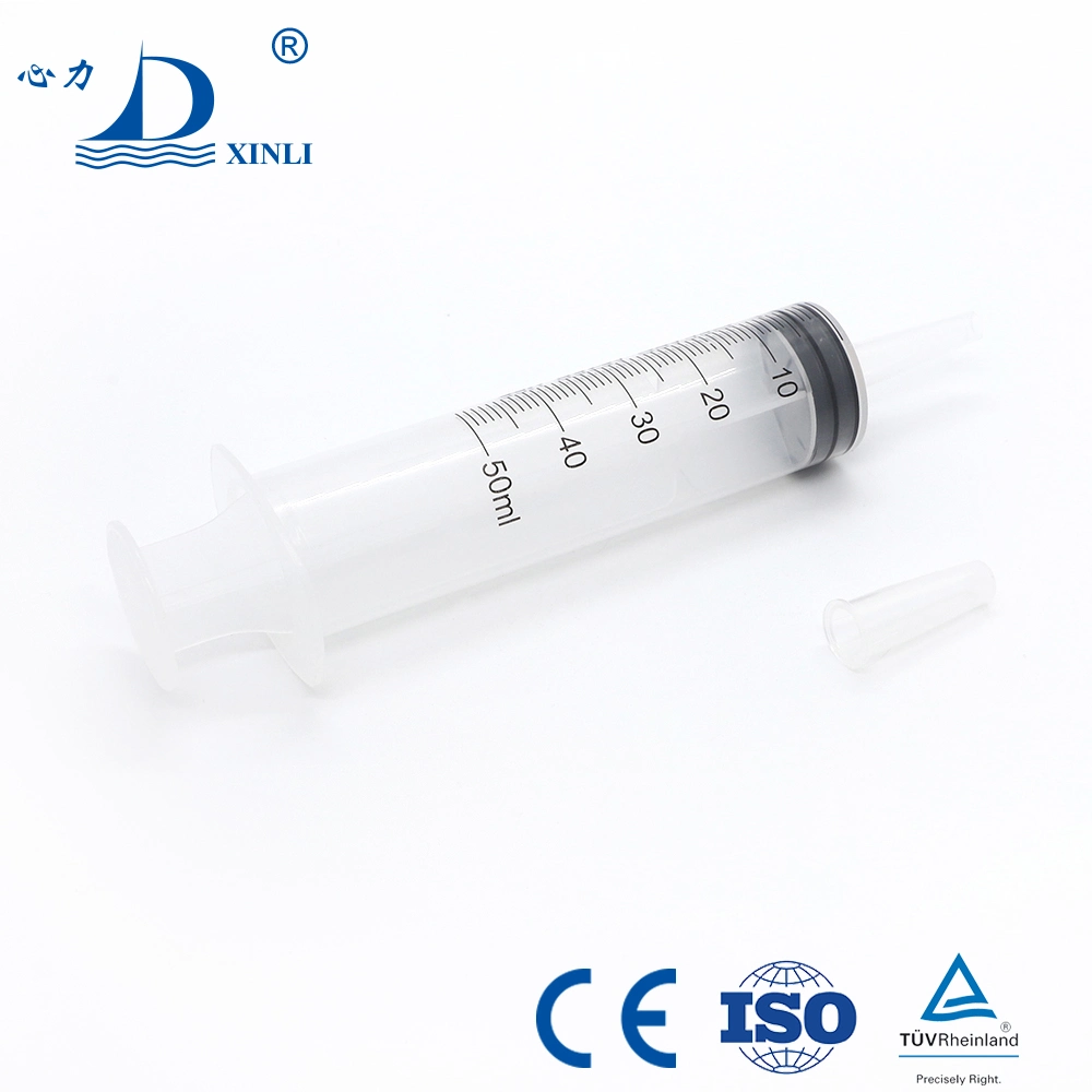 Ce ISO Medical Plastic PP 50ml 60ml 100ml seringue d'irrigation