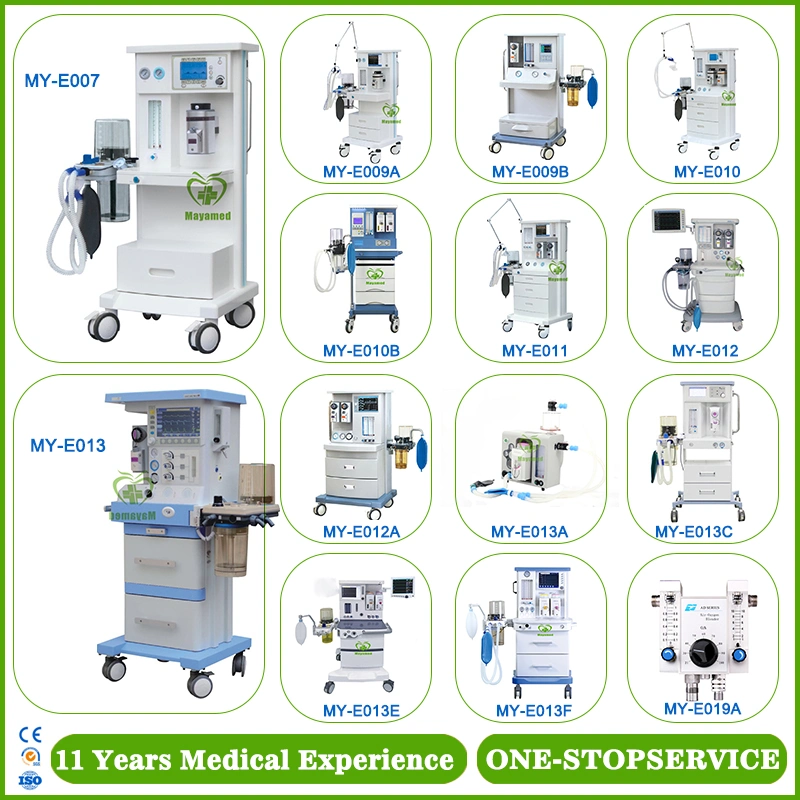 Medical Multi-Functional ICU Equipment Anesthesia Ventilator Breathing Machine/ Patient Monitor/ B-Ultrasound / X-ray Machine Factory Price