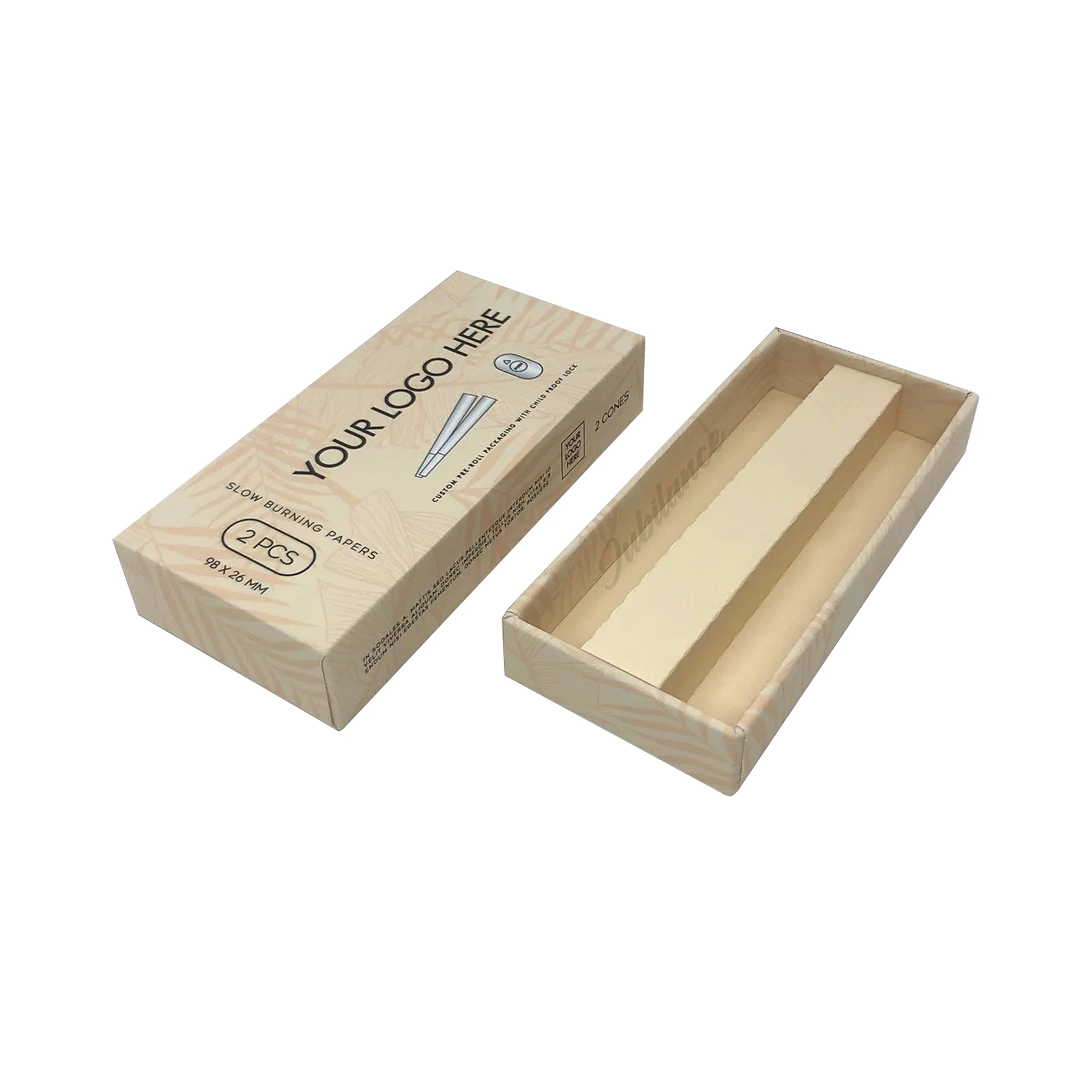 Customized Logo Pre Roll Folding Cardboard Line Preroll Packaging Preroll Box Packaging