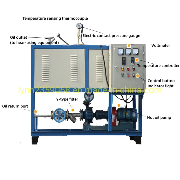 Longxing WDR Industrial Electric Heating Hot Oil Furnace