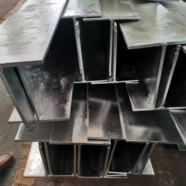 G300 Grade Weichstahl Gebäude heiß DIP Verzinkte Lochungen Metall geschweißt T-Träger Türsturz Profil Material Hochfesten Stahl Struktur T-Leiste