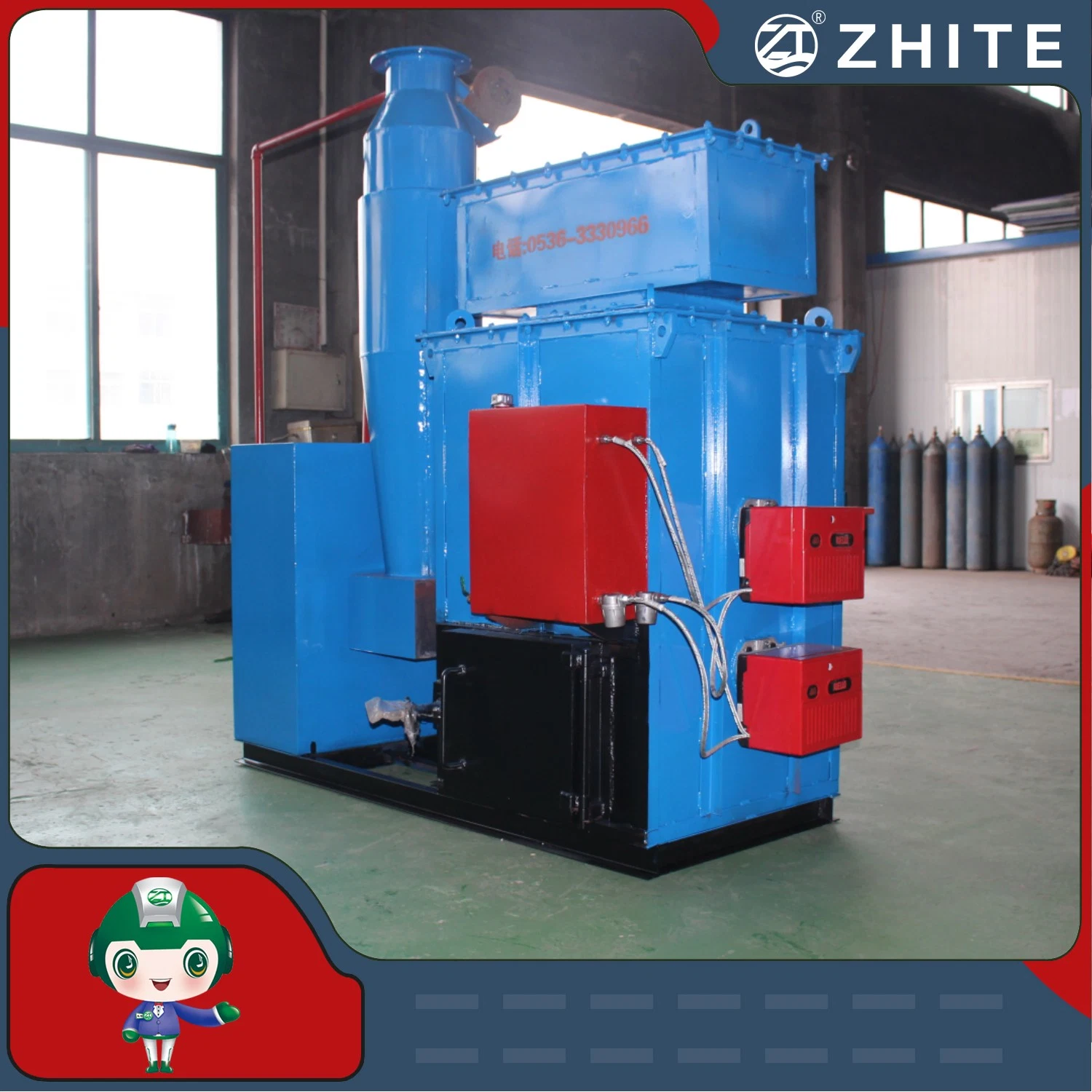 Smokeless Garbage Solid Medical Waste Incinerator Manufacturers in China