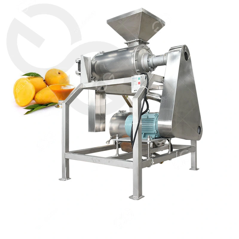 Stainless Steel Fruit Pulp Making Machine Pulper Small Scale Mango Processing Plant