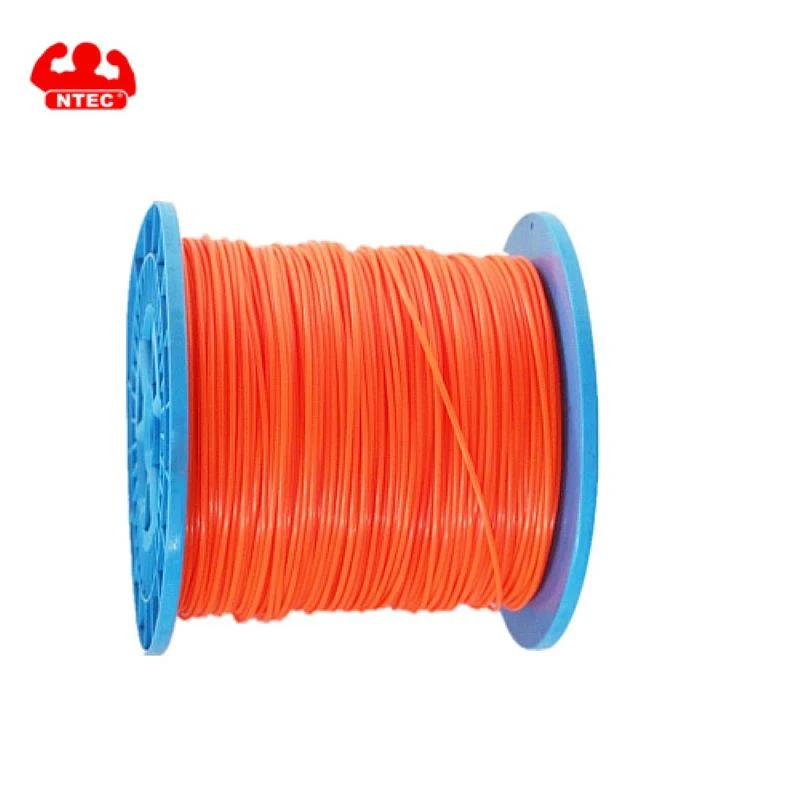 Orange Runde Strimmer Linie Nylon Trimmer Linie Grass Schneiden Garten Werkzeuge