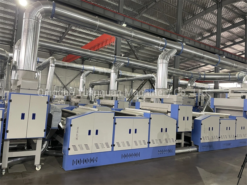 ISO Approved Cashmere Flat Carding Machine with Good Opening Effect