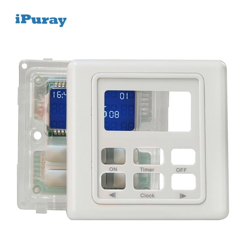 Seven-Days Multi-Stage Timer Switch, Accurate to The Second, Key Pad