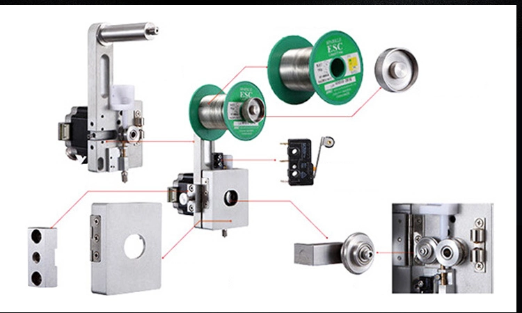 Four-Axis Single-Head Single-Station with Tip Automatic Soldering Machine Robot Kit for Wire Soldering Process