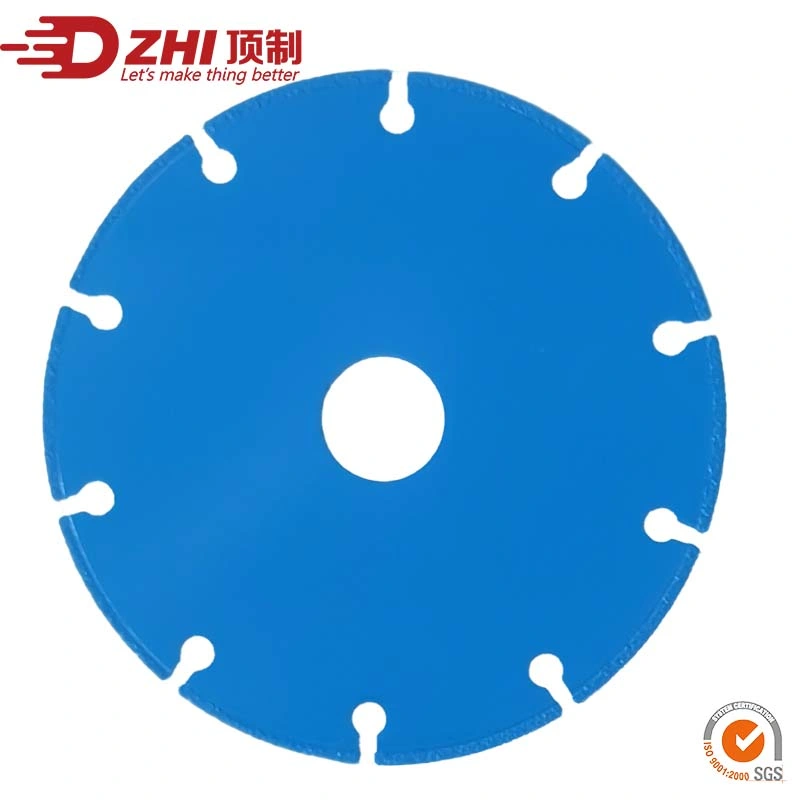 Metal Cutting Disc Vacuum Brazed Diamond Saw Blade for Metal Stainless Steel Glass Iron Reinforced Concrete Abrasive 4.5-20 Inch Factory Price