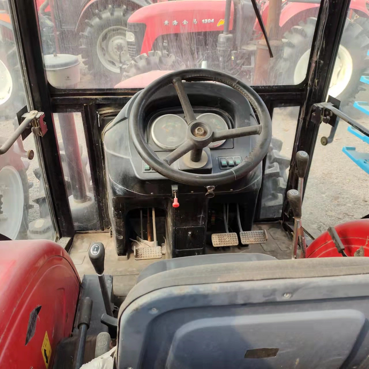 High quality/High cost performance  Df854 85HP 4WD Dongfeng Used Agricultural Farm Tractor China Big Wheeled Farming Second Hand Tractor with ISO CE Certificate for Sale